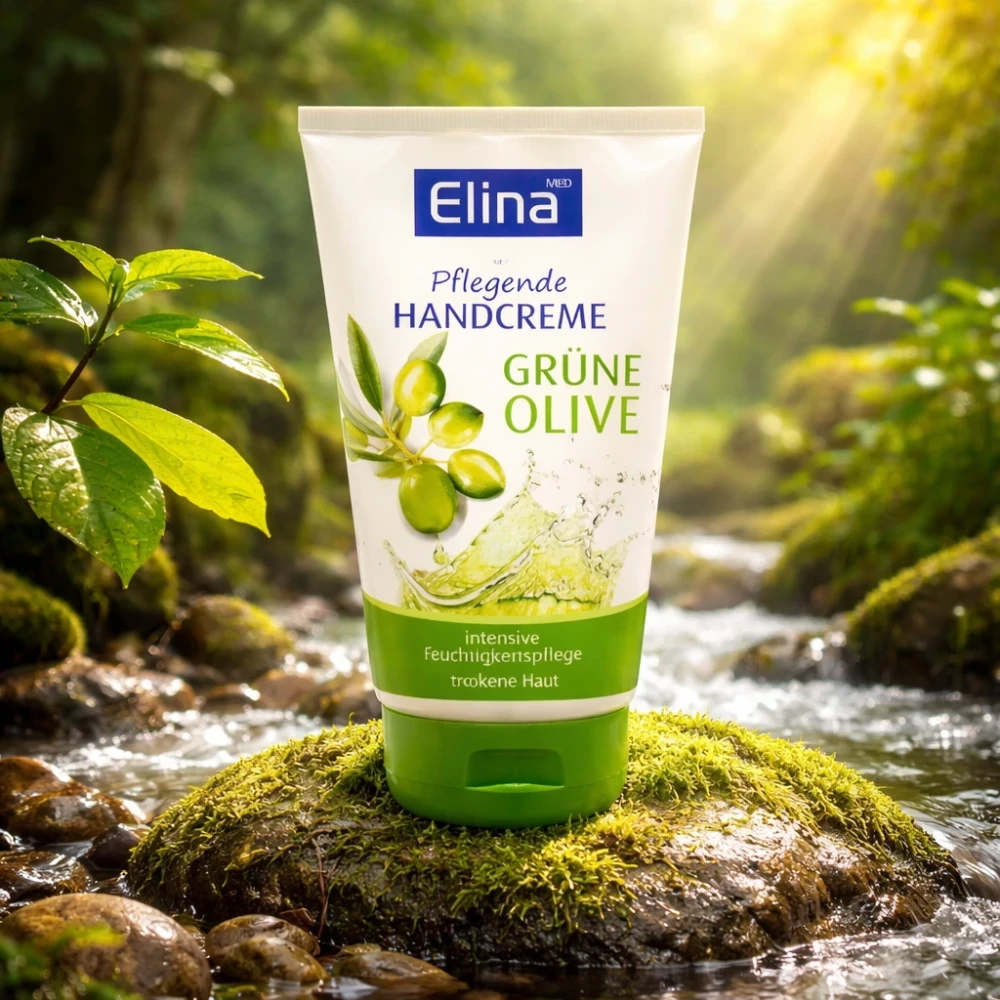 Elina Krém na ruky s olivovým olejom 150 ml v tube