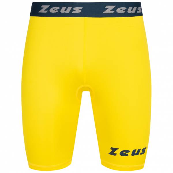 Zeus Bermuda Elastic Pro Pánske Funkčné Nohavice Žltá