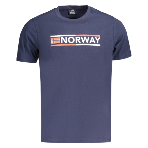 Pánske Tričko s krátkym rukávom NORWAY 1963 - Tmavo Modrá