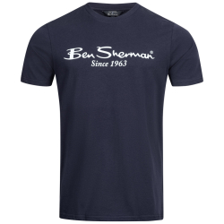 Ben Sherman Pnske Triko Logo Modr