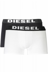 DIESEL Pnske Boxerky 2 Pack ierne Biele