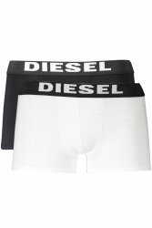 DIESEL Pnske Boxerky 2 Pack ierne Biele