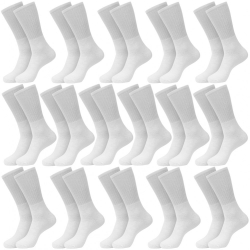 SPORTS ESSENTIALS Športové Ponožky 16 Pack Biele
