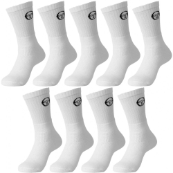 Sergio Tacchini Športové Ponožky 9 Pack Biele