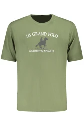 P�nske Tri�ko s kr�tkym ruk�vom U.S. GRAND POLO - Zelen�