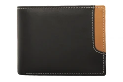 P�nska Ko�en� Pe�a�enka IMPEX - �ierna ko�akov� ko�a nappa, 12x9,5 cm