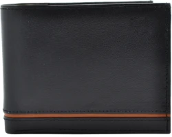 P�nska Ko�en� Pe�a�enka IMPEX - �ierno hned� ko�a nappa, n�kupn� �et�n, 12x9cm