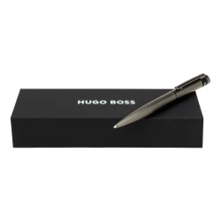 Gu���kov� pero Hugo Boss Loop Diamond Gun HSW3674D - �ierna matn�