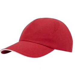 �iltovka ELEVATE Morion 6 panel Cool Fit unisex - �erven�