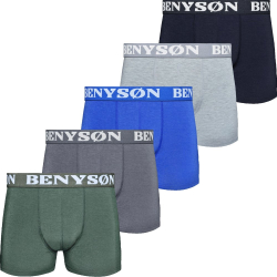 P�nske Boxerky Extra Pohodln� BENYSON 4001 5 pack - Mix farieb dar�ekov� balenie