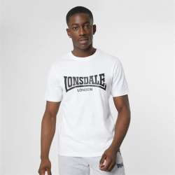 Lonsdale Pánske Tričko Biele