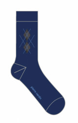 Pierre Cardin Elegantné Ponožky SX-2004 Modré