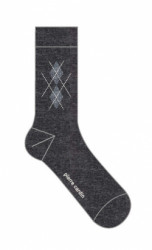 Pierre Cardin Elegantné Ponožky SX-2004 Antracitové