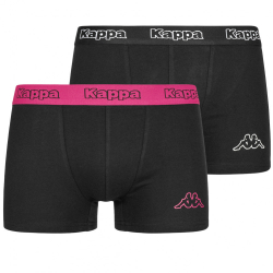 Kappa Pnske Boxerky 2 Pack ierne B