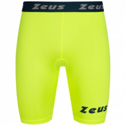 Zeus Bermuda Elastic Pro Pánske Funkčné Nohavice Neónovo Žltá