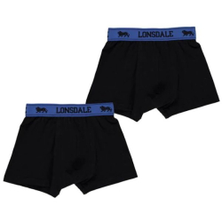 Lonsdale Prmiov Chlapensk Trenky Balenie 2ks ierne