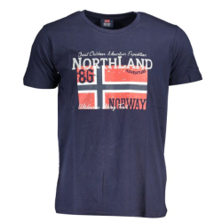 NORWAY 1963 Perfektn Pnske Triko Big Logo Tmavo Modr