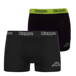 Pnske Boxerky Kappa 2 Pack ierne/Limo