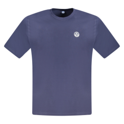 Pr�miov� P�nske Tri�ko s Kr�tkym Ruk�vom Basic Girocollo North Sails Tmavomodr� 100% Bavlna