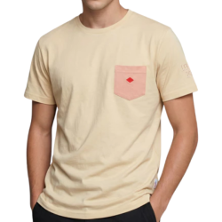 Pr�miov� P�nske Bavlnen� Tri�ko LEE COOPER Originals Classic, vrecko, b�ov�