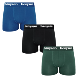 P�nske Boxerky Bambusov� Extra Pohodln� BENYSON 3pack mix farieb