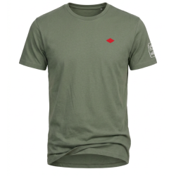 Pr�miov� P�nske Bavlnen� Tri�ko LEE COOPER Originals Classic, Logo, zelen�
