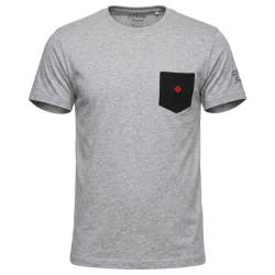 Pr�miov� P�nske Bavlnen� Tri�ko LEE COOPER Originals Classic, vrecko, �ed�