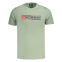 P�nske Tri�ko s kr�tkym ruk�vom NORWAY 1963 - Zelen�