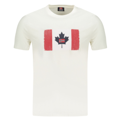 P�nske Tri�ko s kr�tkym ruk�vom NORWAY 1963 Logo Javor - Biela