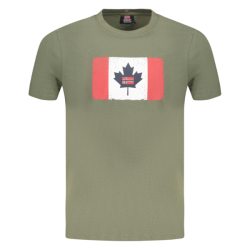 P�nske Tri�ko s kr�tkym ruk�vom NORWAY 1963 Logo Javor - Zelen�