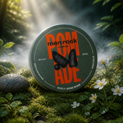 Pom�da na vlasy Men Rock s vysokou fix�ciou - lesk 90 ml