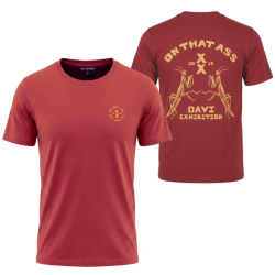 P�nske Tri�ko ON THAT ASS Quen core fit - bordov�