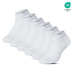 Pr�miov� P�nske Pono�ky do tenisiek BENYSON 6 pack - bavlna biela