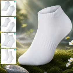 Pr�miov� P�nske Pono�ky set 12 p�rov - bavlna biela