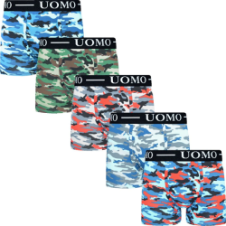 P�nske Bavlnen� Boxerky GIANVAGLIA 5-balenie 7505 UOMO - dar�ekov� balenie mix farieb