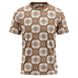 Pr�miov� P�nske Tri�ko s kr�tkym ruk�vom V&L oversized fit - v�berov� bavlna hned�