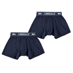 Lonsdale Prmiov Chlapensk Trenky Balenie 2ks Tmavo Modr