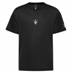 P�nske Tri�ko s kr�tkym ruk�vom MASERATI x NORTH SAILS - �ierna