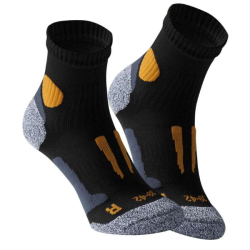 Stark Soul® Bežecké Ponožky so špeciálnou výplòou 2 páry èierne oranžové