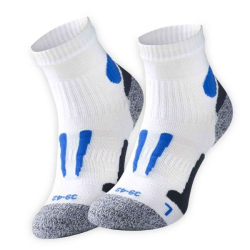 Stark Soul® Bežecké Ponožky so špeciálnou výplòou 2 páry biele modré
