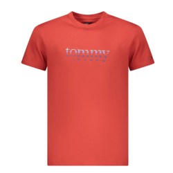 �t�lov� P�nske Tri�ko s kr�tkym ruk�vom TOMMY HILFIGER V - �erven�