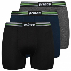 Prince Performance Pnske Boxerky 3 ks ierne Modr ed