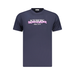 P�nske Tri�ko s kr�tkym ruk�vom ICEBERG Beachwear - modr�