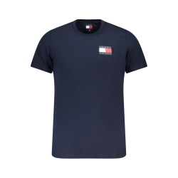 P�nske Bavlnen� Tri�ko Tommy Hilfiger Kr�tky ruk�v - modr�