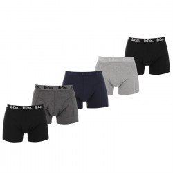 Lee Cooper Prmiov Pnske Boxerky Balenie 5ks ierne ed